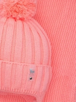 Шапка для девочек и снуд осенняя