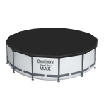 Каркасный бассейн Bestway Steel Pro 5612X (427х122 см) с картриджным фильтром, тентом и лестницей