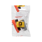 Компьютерная розетка RJ-45 модульная, кат.5е экранированная,"Avanti","Закаленная сталь", 1 модуль