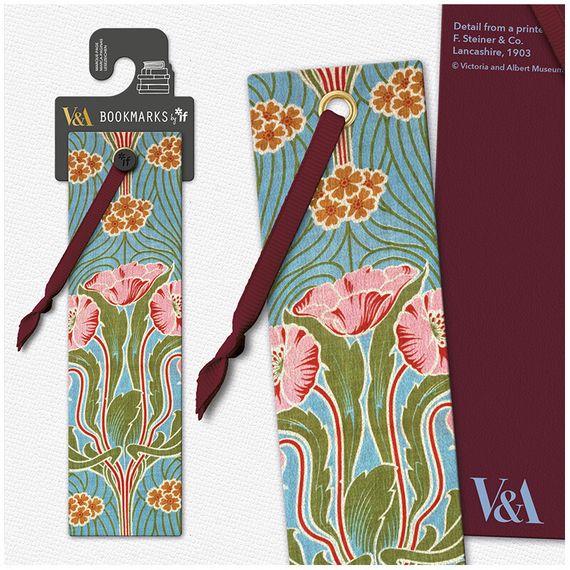 Əlfəcin \ Закладки \V&amp;A Bookmarks - Steiner Poppies