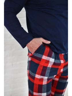 Пижама со штанами костюм домашний