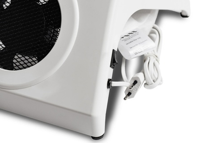 Пылесос для маникюра MAX Storm 4 "Мощный" настольный (Белый)