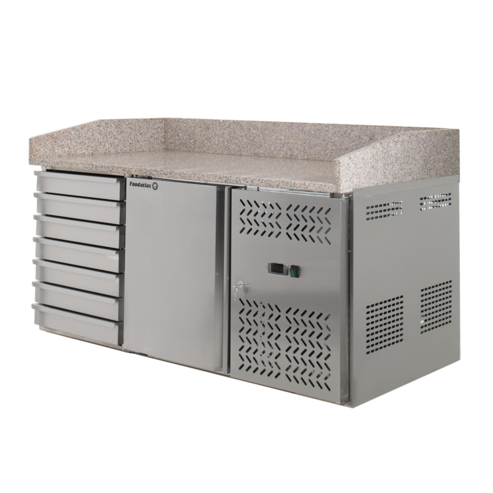 Стол холодильный для пиццы PZ1610TN Foodatlas