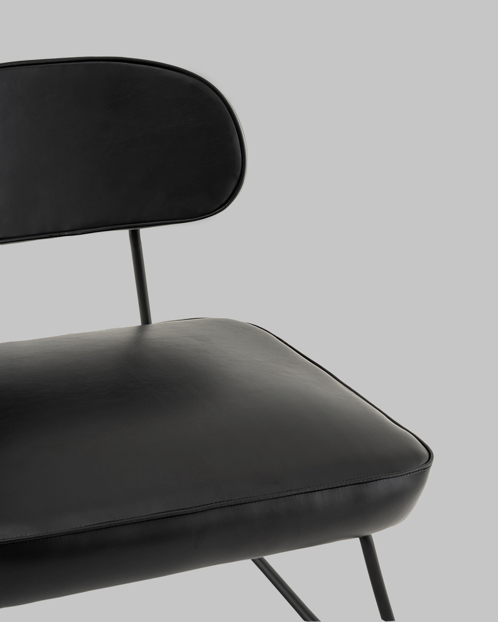 Кресло Kate new ткань экокожа чёрный