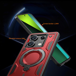 Чехол Magneto Case с кольцом для Poco X6