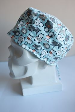 Медицинский колпак (Принт «Животные»)