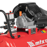 MTX Компрессор воздушный КК-2200/100 маслянный 2,2кВт 350л/мин 100л прямой привод