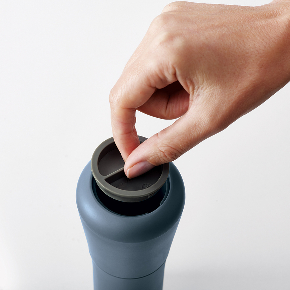 Набор мельниц для соли и перца milltop, синий, 2 шт.