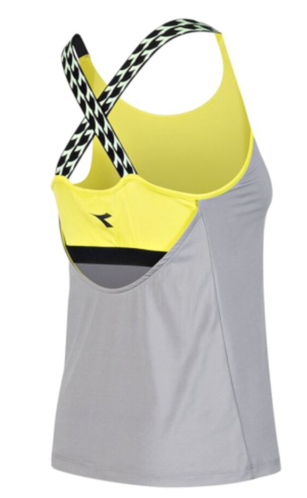 Женский топ теннисный Diadora L. Tank Clay - alloy