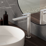 Смеситель для раковины Vincea Vogue (SS) VBF-2VS2BN однорычажный, сатин