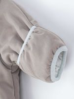 Комбинезон демисезонный с закрытой ножкой "Какао" 0+