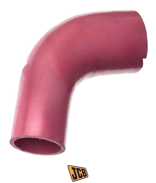 Патрубок турбины угловой (нижний) JCB 332/K9739, 332-K9739, 332K9739