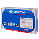 KING TONY (9-2565MRV) Набор торцевых головок 1/4" с принадлежностями, ложемент, 65 предметов