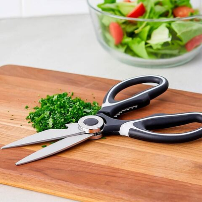 Ножницы кухонные с орехоколом 21см "Satoshi Лион"