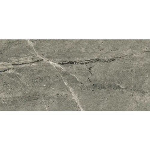 Керамический гранит глазурованный Breccia Marengo POL 120x60x0.55 Marble Porcelain Thin 5.5 серый