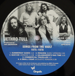 Jethro Tull / Songs From The Vault 1975-1978 (Limited Edition)(2LP)