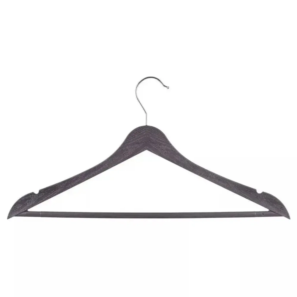 Вешалка для одежды Wood с металлическим поворотным крючком р.48-50, Коричневый