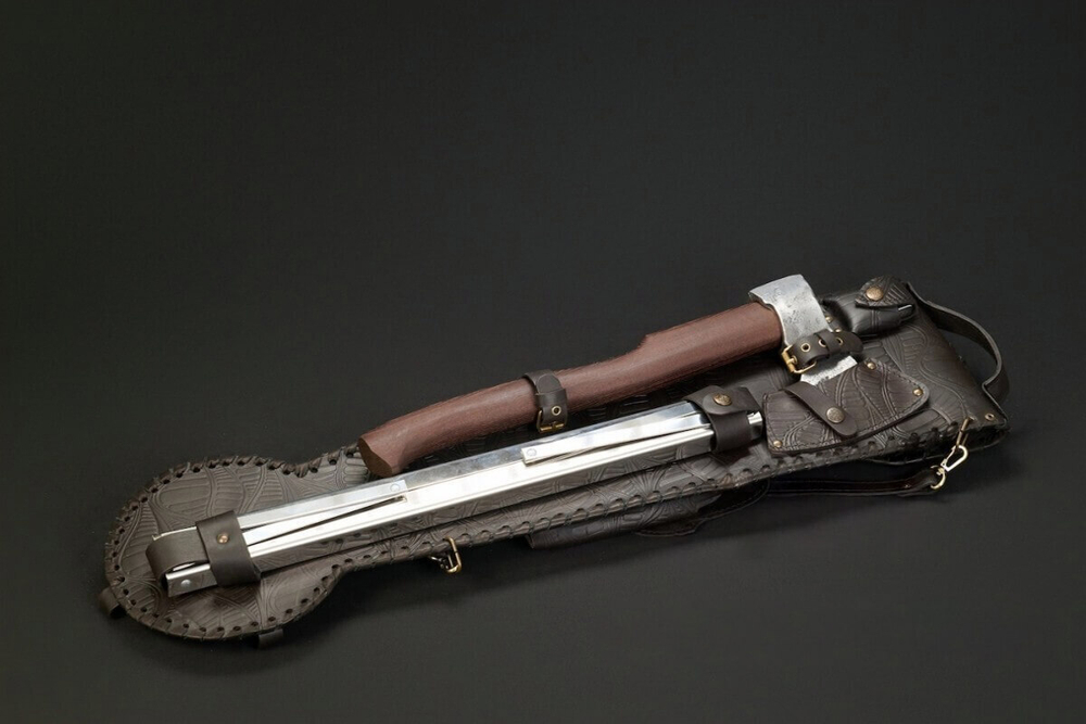 Набор для пикника «Викинг №2 Премиум» 6 шт. зеленая карельская береза