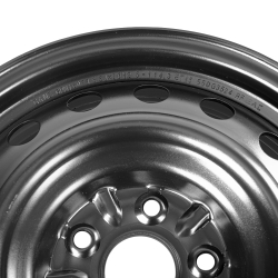 Диск штампованный R16 6.5J 5x114.3/60.1 ET45 GANZ Black GRN16073