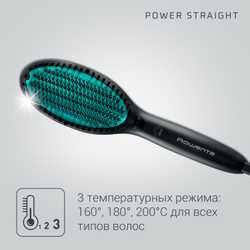 Расческа-выпрямитель Rowenta Power Straight CF5820F0