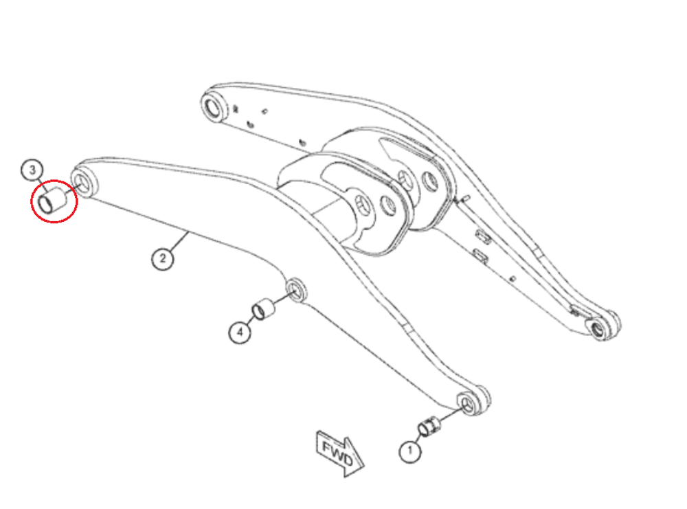 Втулка 3V-2333