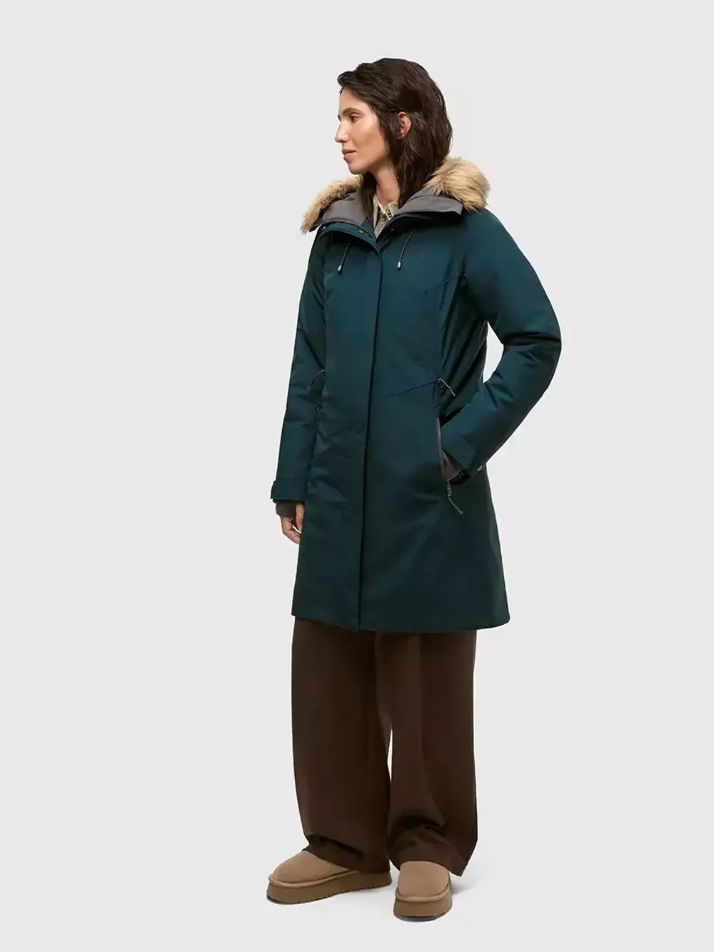 Парка женская JIMARA NORPPA морская волна