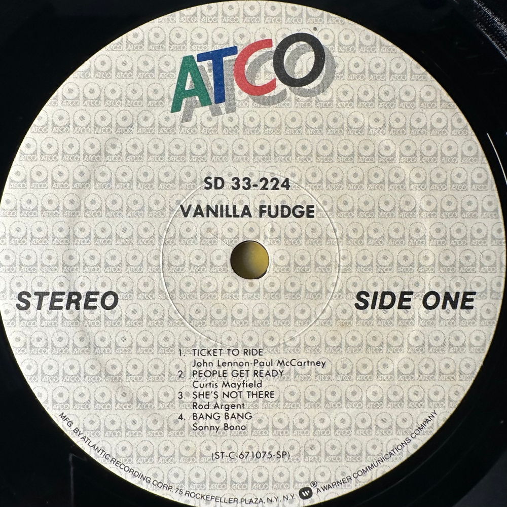 Vanilla Fudge ‎– Vanilla Fudge (США)