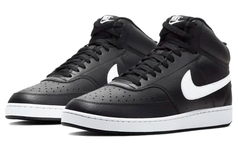Мужские кроссовки Nike Court Vision Mid 'Black White' CD5466-001
