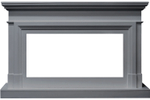 Каминокомплект Coventry - Серый (Ширина 1400 мм) с очагом Vision 42 LOG LED