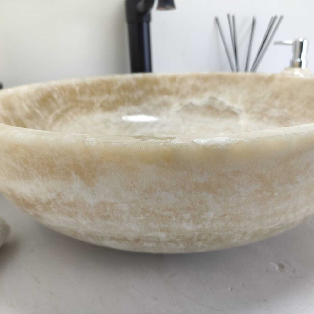 Раковина из оникса Bowl Sunset TinLip BO-60595 45*45*15