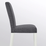 Стул - BERGMUND IKEA/ БЕРГМУНД ИКЕА, 95х52х59 см, серый/белый, 2 штуки