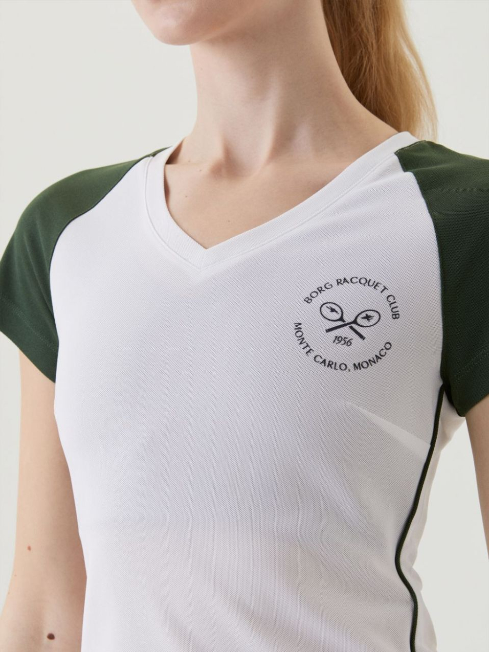 Женская теннисная футболка Björn Borg Ace T-shirt - белый