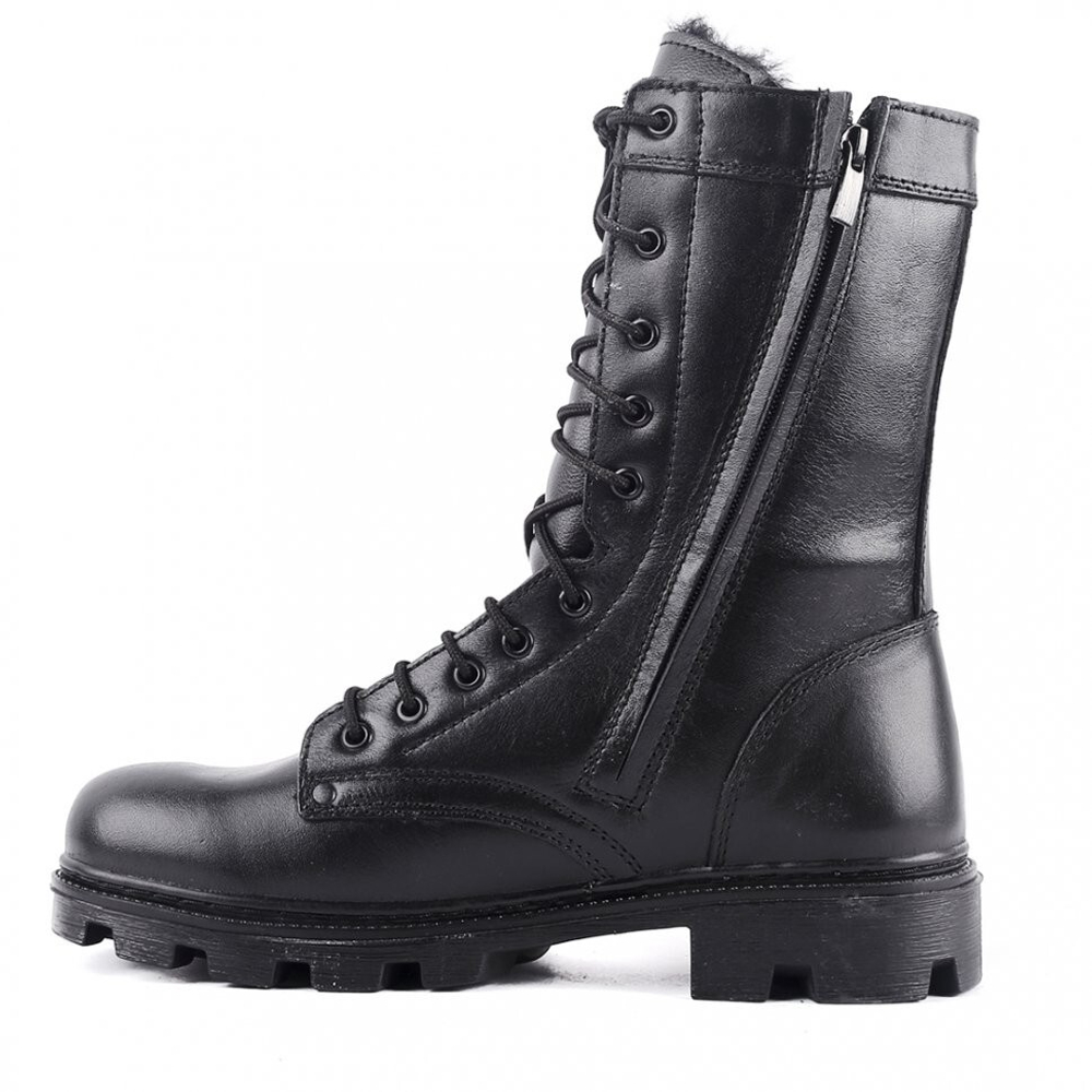 Берцы зимние Альфа на молнии