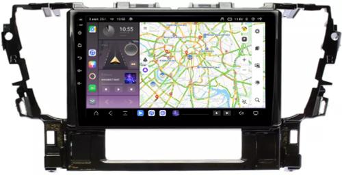 Магнитола для Toyota Alphard 3, Vellfire 2 H30 2015-2023 (менее 10 динамиков) - Kuberg EW-1101 QLed, Android 13, Быстрейшая, CarPlay, SIM-слот
