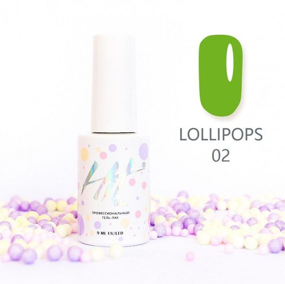 Гель-лак ТМ &quot;HIT gel&quot; №02 Lollipops, 9 мл