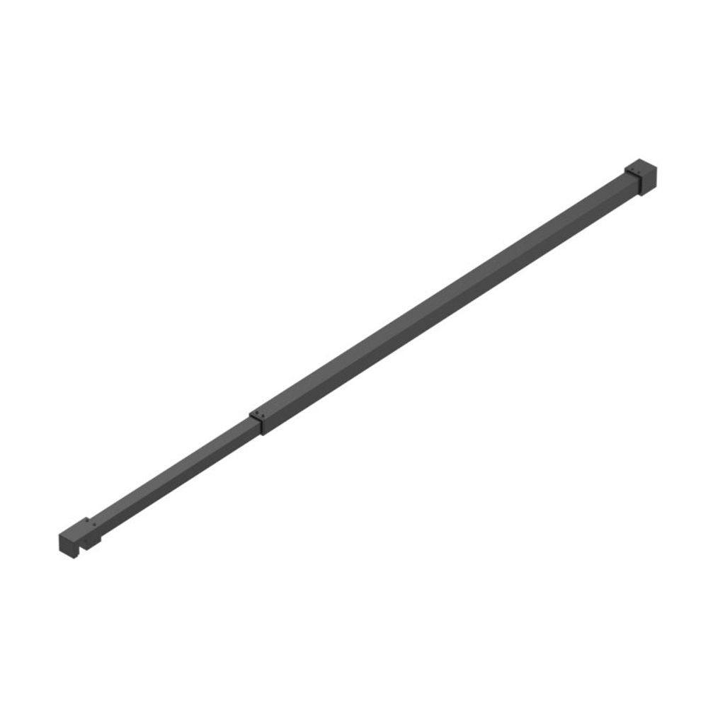 Душевая перегородка BelBagno KRAFT-L-1-80-C-NERO