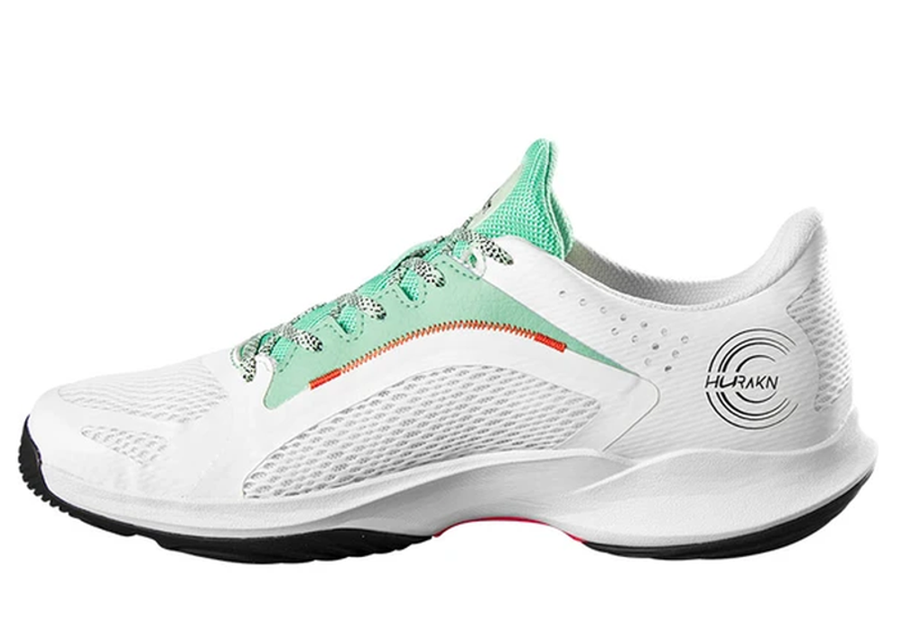 Женские кроссовки для Падел Wilson Hurakn 2.0 W - white/biscay green/black