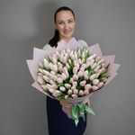 Букет тюльпанов «Лепестковое Восхищение»