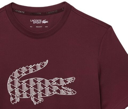 Теннисная футболка Lacoste Ultra Dry Pique Tennis T-Shirt