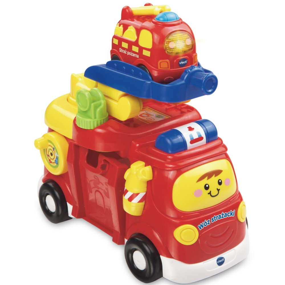 VTech Tut Tut Cars - Большая пожарная машина + автомобиль со звуком и светом 60810 / артикул   60810  / GTIN 5900511608106