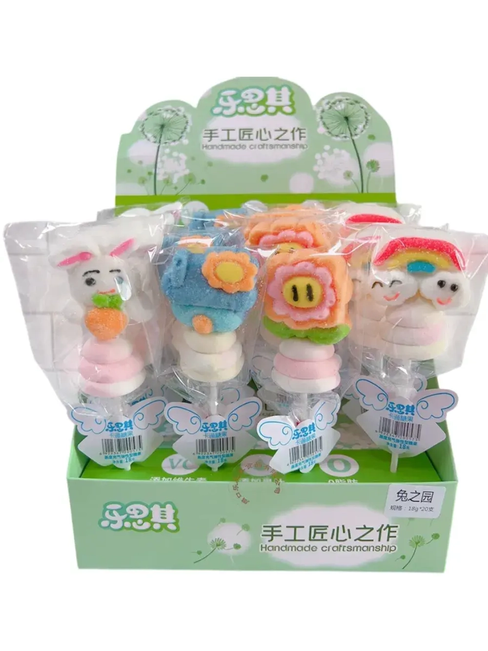 Маршмеллоу на палочке Сказка 18 г * 20 шт