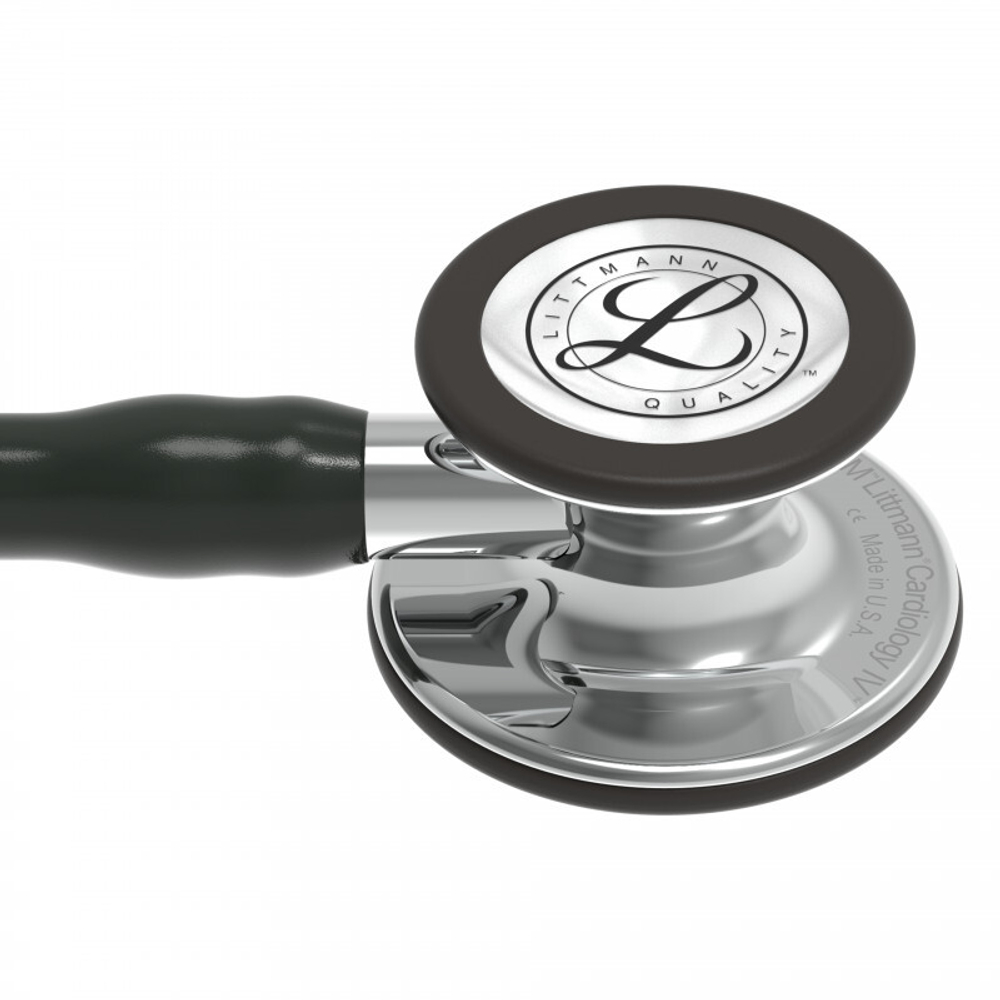 Стетоскоп Littmann Cardiology IV, черный, зеркальная акустическая головка (6177)