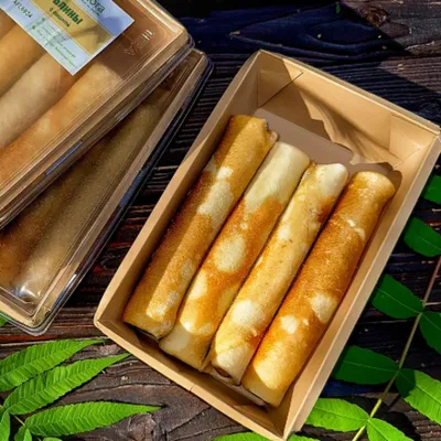 Фотография Блины с вишней 400гр/ 4 шт купить в магазине Афлора