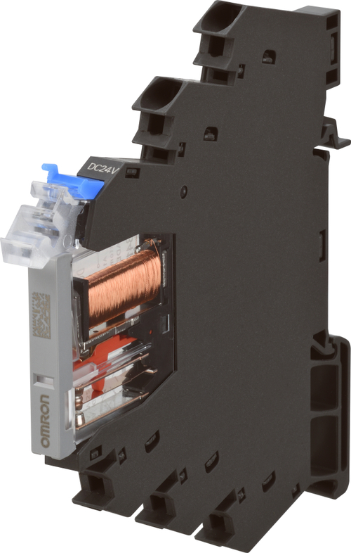 Omron G2RV-ST500 24VDC Тонкое реле и черная розетка