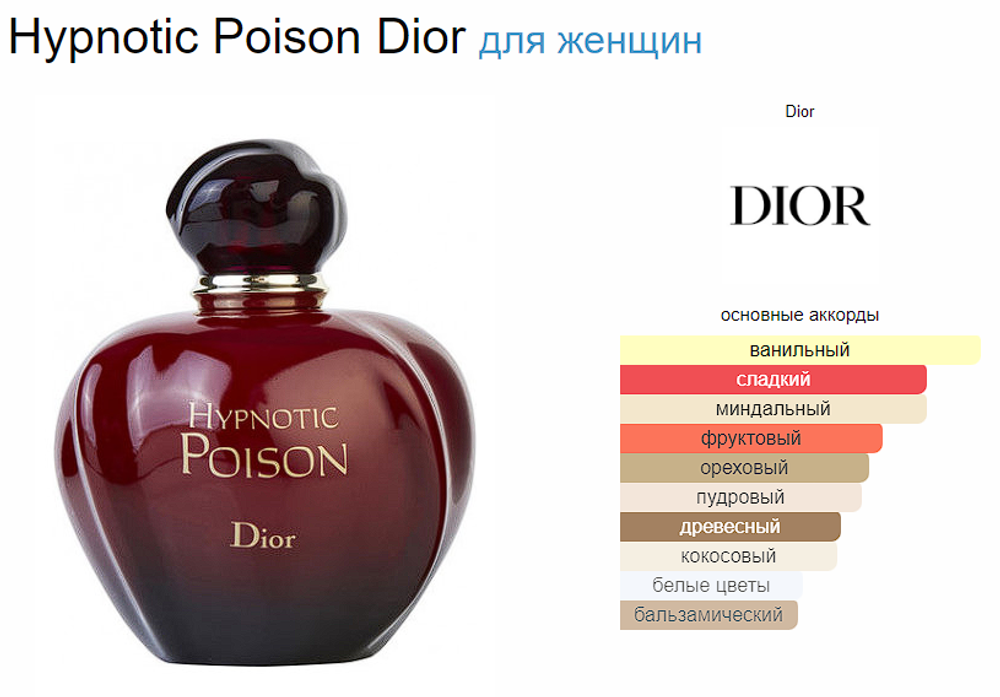 Christian Dior Poison Hypnotic