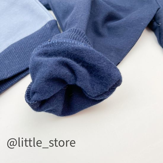 Комплект утепленный "Mini boys" синий