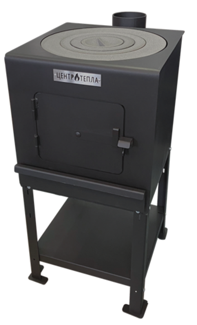 Печь под казан Казанка "Лайт" 3мм с чугунными конфорками