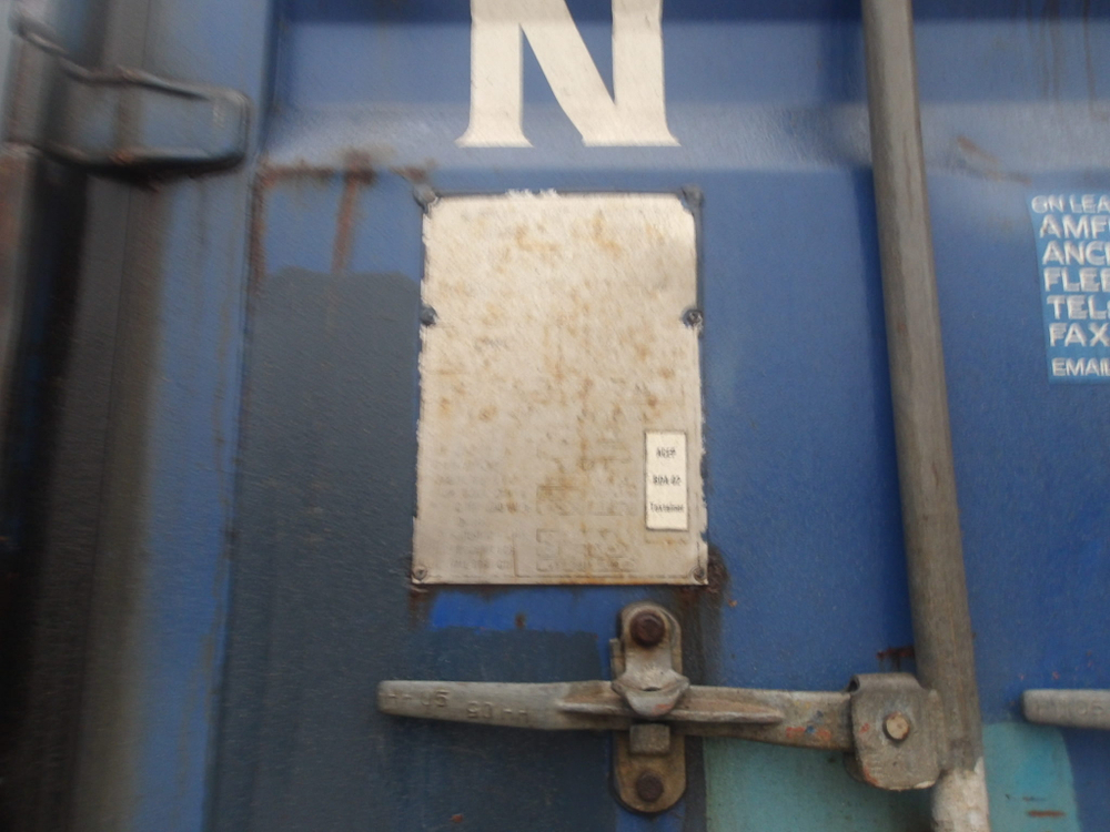 Контейнер 20 футов № AMFU3124924