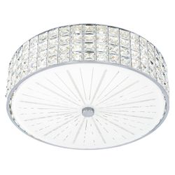 Citilux Портал CL32415G1 LED RGB Люстра хрустальная с пультом Хром