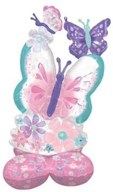 Ростовой шар "Нежные бабочки"